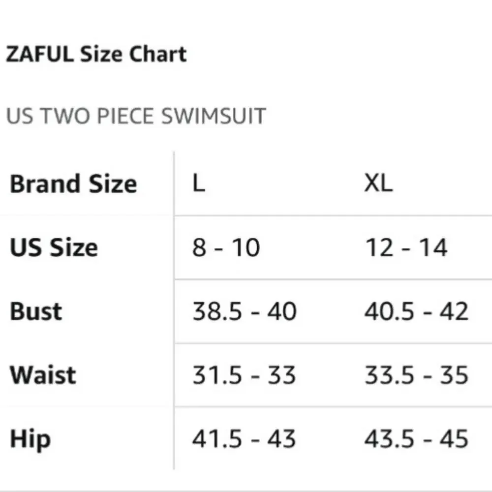 Zaful Women Floral Tankini Set Crisscross Strap Bikini 2 Piece XL NWT